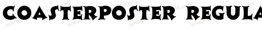 CoasterPoster Regula字体转换